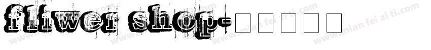 fliwer shop字体转换